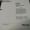 MANUAL : TEKTRONIX - 2432A DIGITAL STORAGE OSCILLOSCOPE SERVICE 1AA15190_P10a