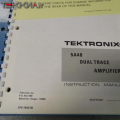 MANUAL : TEKTRONIX - 5A48 DUAL TRACE AMPLIFIER 1AA15245_P11a