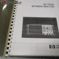MANUAL : HEWLETT PACKARD - HP8753C NETWORK ANALYZER 1AA15431_P05A