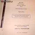 MANUAL : ANRITSU - MP1520B PDH ANALYZER VOL. 1&2 1AA15209_P11a