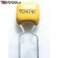 470nF 70V Condensatore Ceramico DF014D0474K kit 10 pezzi 1AA10600_G16b_/
