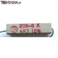 4.7 OHM 8W Resistore Ceramico 1AA14163_M05a