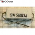 560 OHM 5W Resistore Ceramico 1AA12715_N44b