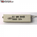 130 OHM 9W Resistore Ceramico 1AA13811_N44b