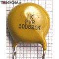 820V 10W 2500A Peak current PVR10D821KB Varistore 10mm kit 10 pezzi 1AA11146_G15a