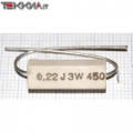 0.22 OHM 3W Resistore Ceramico 1AA11844_L39b