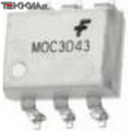 MOC3043SR2M Zero Crossing Triac Driver Output Optocoupler MOC3043-SMD201-5_SMD28-24