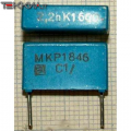 2.2nF 2200pF 1600V Condensatore Polipropilene MKP1846 1AA12640_P24b