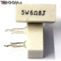 6.8 OHM 5W Resistore Ceramico 1AA12053_G32b