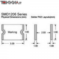 8.2pF 50V Condensatore Ceramico SMD1206 SMD46-11_M06b