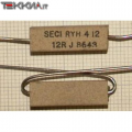 12 OHM 4W Resistore Ceramico assiale RYH4 SECI 1AA13141_L09a 