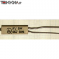 4.7 KOHM 5W 10% Resistore Ceramico verticale 1AA13156_P32a