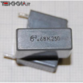 680nF 250V 0.68uF 250VDC Condensatore Poliestere metallizzato 0.68uF250V_E01b_/