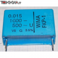 15nF 1.6kV Condensatore in Polipropilene WIMA FKP1 1AA11661_G32a