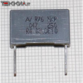 47nF 0.047uF 250V Condensatore Polipropilene MKP R76 1AA11125_G18a