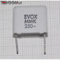 1uF 250V Condensatore Poliestere EVOX MMK 1AA11207_G38a