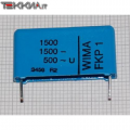1.5nF 1500pF 1.5kV Condensatore FKP WIMA 1AA11316_H29a