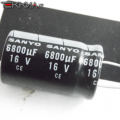 6800UF 16V 85°C ,Condensatore elettrolitico 6800uF 16V_CS268