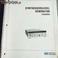 MANUAL: HEWLETT PACKARD -Synthesizer/level Generator 3336A/B/C 1AA19095_P10a