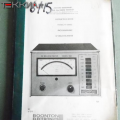 MANUAL: BOONTON ELECTRONICS 92 SERIES PROGRAMMABLE RF MILLLIVOLTMETER 1AA19100_P10a