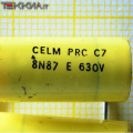 8.87nF 630V Condensatore antinduttivo Poliestere 1AA20069_L18b