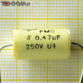 470nF 250V Condensatore antinduttivo Policarbonato 1AA20083_L18b
