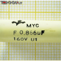 866nF 160V Condensatore antinduttivo Polipropilene metallizzato 1AA20088_L18b