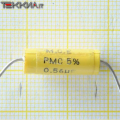 560nF 100V 5% Condensatore antinduttivo Policarbonato PMC C9 M.C.E. 1AA20105_L18b