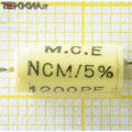 1.2nF 160V/C5 Condensatore antinduttivo Poliestere NCM/C5 M.C.E. 1AA20111_L18b