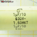 1.0uF 630V 1.50MKT Condensatore Poliestere 1AA20114_L18b