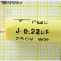 220nF 250V 5% Condensatore Policarbonato metallizzato PMC ACOA 1AA20122_L18b