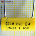 7.68nF 63V Condensatore antinduttivo Poliestere 1AA20127_L18b