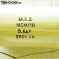 5.6uF 250V MCM/10% Condensatore 1AA20139_L18b