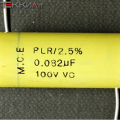 82nF 100V 2.5% Condensatore antinduttivo Polistirene 1AA20156_L18b