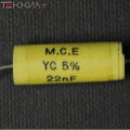 22nF 400V YC 5% C7 Condensatore Poliestere M.C.E. 1AA20165_L18b