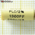 1.30nF 250V/X9 2% Condensatore Polistirene 1AA20172_L18b