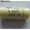 3.30nF 630V Condensatore antinduttivo Polistirene PLC D6 1AA20188_L11b