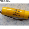 270nF 630V 5% Condensatore antinduttivo Policarbonato PMC M.C.E. 1AA20194_L11b