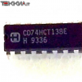 CD74HCT138E 3- to 8-Line Decoder/Demultiplexer Inverting and Noninverting dip16 1AA20338_L12b