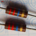 22 Mohm 2W 5% Resistore impasto carbone 1AA20923_H19b