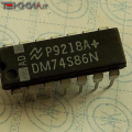 DM74S86N Quad 2-Input Exclusive-OR Gate DIP14 1AA21182_M16b