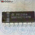 MM74HCT147N 10-to-4 line priority encoder DIP16 1AA21233_M22b