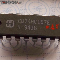 CD74HC157E High Speed CMOS Logic Quad 2-Input Multiplexers DIP16 1AA21260_CS138