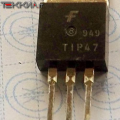 TIP47 SI NPN 250V 1.0A 40W TO220 Transistor FAIRCHILD 1AA21591_M38b