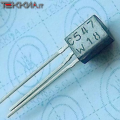 BC547 SI NPN 45V 100mA 0.6W W18 150MHZ TO92 Transistor 1AA21609_M38b