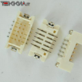 10 Poli 2x5 Connettore circuito stampato serie DF13 Hirose,Passo 1,25mm,1A,Diritta 1AA22195_H10b