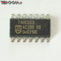 74HC08D Quad 2-input AND gate 14- SO SMD 1AA22202_N04a