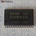 KM684000BLGI-7 512Kx8 bit Low Power CMOS Static RAM 1AA22217_N05a
