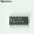 74ACT125G QUAD BUFFER WITH 3-STATE OUTPUTS 1AA22252_N12a