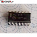 MC74HCT14A Hex Schmitt-Trigger Inverter with LSTTL Compatible Inputs SMD 14-SO 1AA22278_57_N23A1